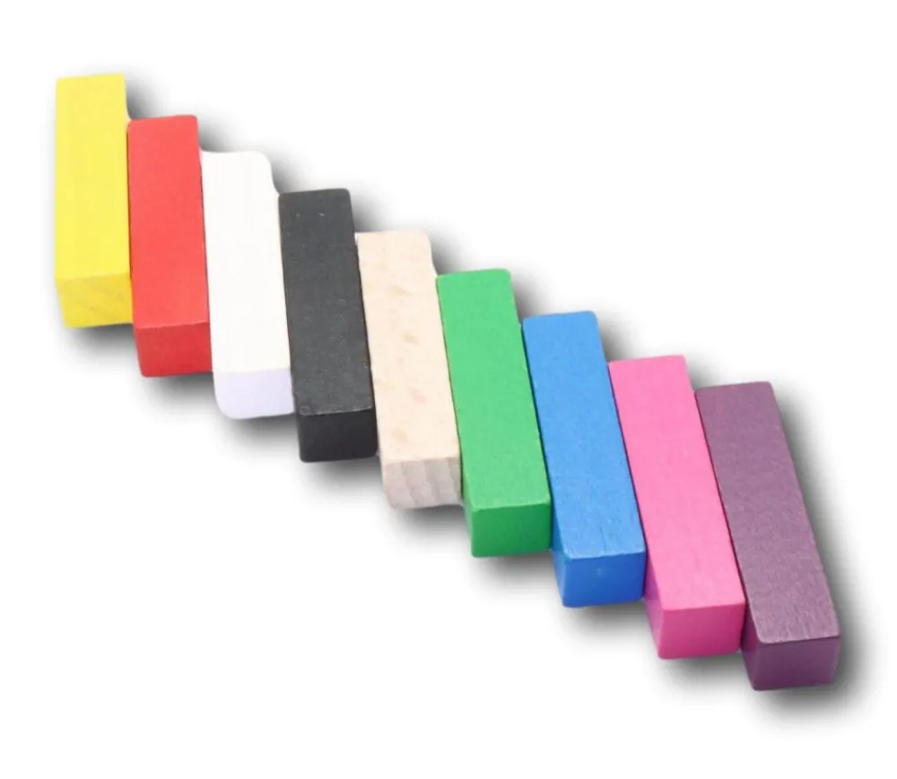 Tout Pour le Jeu Batonnet 10x10x40 mm en bois pour jeu à l'unité