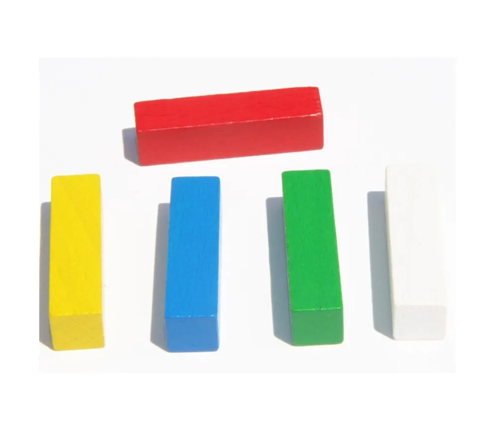 Tout Pour le Jeu Batonnet 10x10x40 mm en bois pour jeu à l'unité