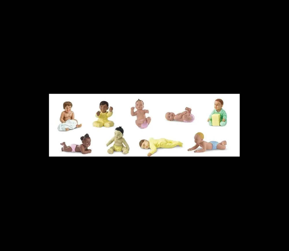 Tout Pour le Jeu Bébés du monde : 9 figurines de bébé