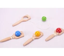 Tout Pour le Jeu Bilboraquette 16 cm en bois avec boule