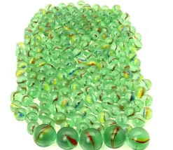 Tout Pour le Jeu Billes en verre pour jeu lot d'environ 200 billes + 4 boulets