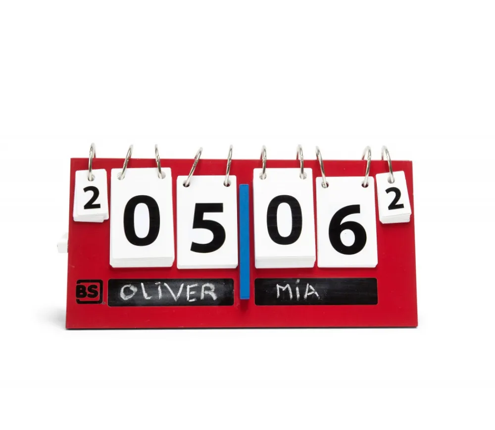 Tout Pour le Jeu Bloc Affichage des points et scores + 2 craies