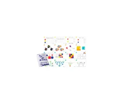 Tout Pour le Jeu Blocs logiques 2 tailles : jeu 60 formes géométriques + 16 fiches d'activités