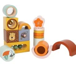 Tout Pour le Jeu Blocs sensoriels en bois découverte bébé