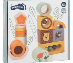 Tout Pour le Jeu Blocs sensoriels en bois découverte bébé