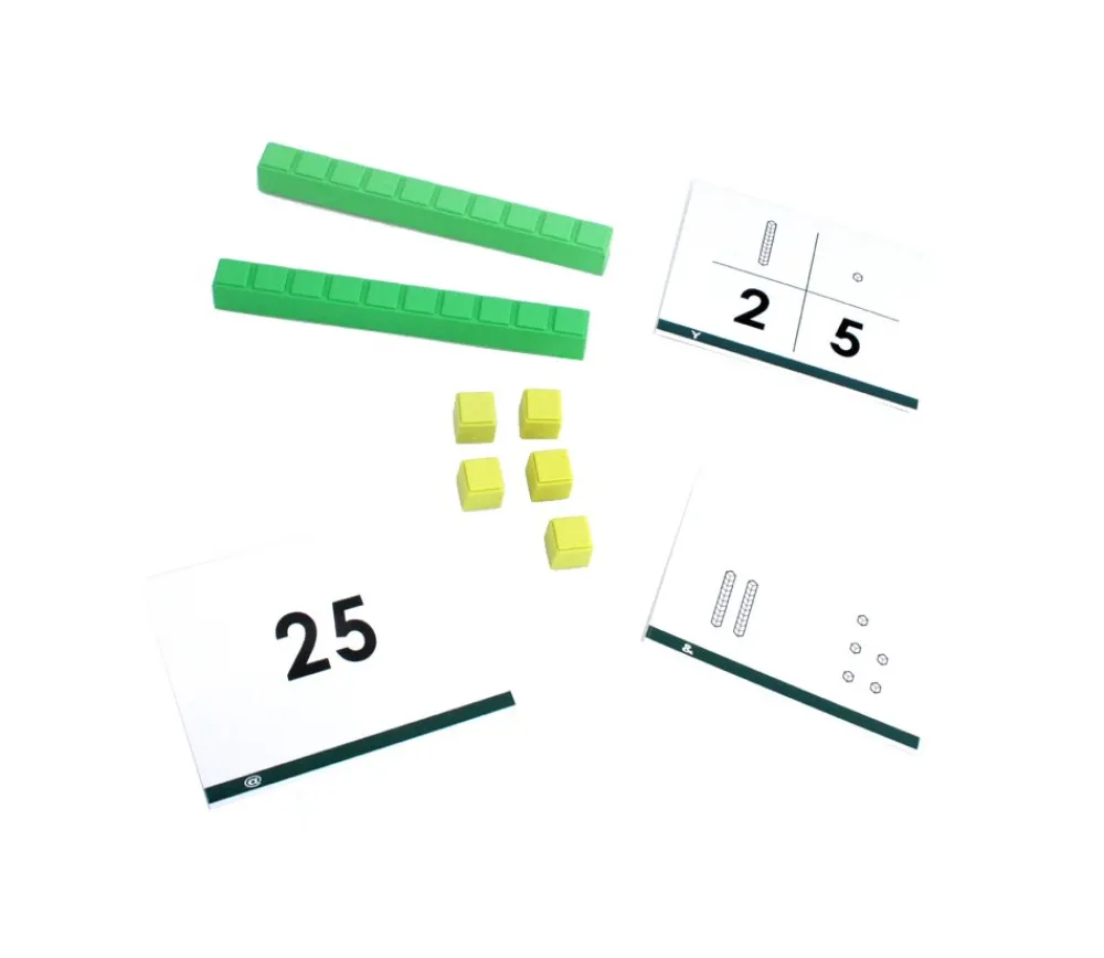 Tout Pour le Jeu Boite 140 cartes Calcul base 10 - jusqu'à 100