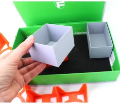 Tout Pour le Jeu Boite à compartiments pour cartes de jeux vide 29 x 18 x H 6 cm