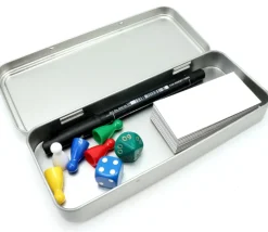 Tout Pour le Jeu Boite à crayons étui métal avec couvercle 180 x 77 x 22 mm