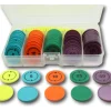 Tout Pour le Jeu Boite 120 jetons numérotés de 1 à 50 pour jeux