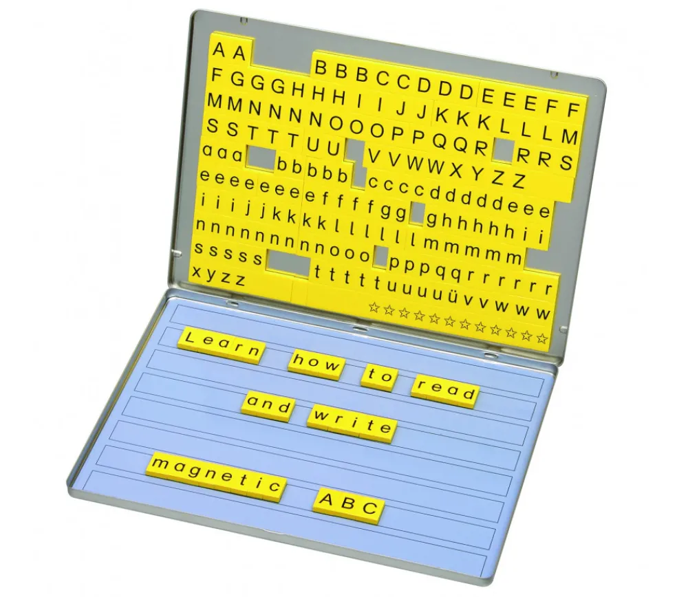 Tout Pour le Jeu Boite 213 Mini lettres magnétiques 2 cm - minuscules et majuscules