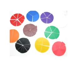 Tout Pour le Jeu Boite 71 portions pour fractions - 10 ronds de 10 cm