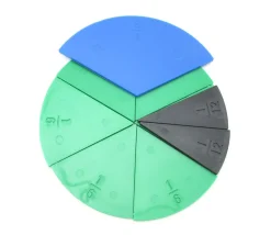 Tout Pour le Jeu Boite 71 portions pour fractions - 10 ronds de 10 cm