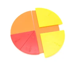 Tout Pour le Jeu Boite 71 portions pour fractions - 10 ronds de 10 cm