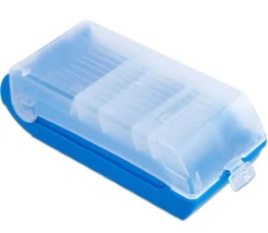 Tout Pour le Jeu Boite à trier bleue pour cartes 20 x 9 x 6.5 cm plastique avec intercalaires amovibles