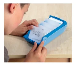 Tout Pour le Jeu Boite à trier cartes jaune de 20 x 9 x 6.5 cm avec intercalaires amovibles
