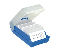 Tout Pour le Jeu Boite à trier cartes rouge de 20 x 9 x 6.5 cm avec intercalaires amovibles