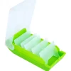 Tout Pour le Jeu Boite à trier cartes vert de 20 x 9 x 6.5 cm avec intercalaires amovibles