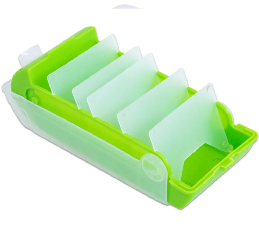 Tout Pour le Jeu Boite à trier cartes vert de 20 x 9 x 6.5 cm avec intercalaires amovibles