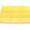 Tout Pour le Jeu Boite A4 avec 9 bacs jaunes vides de 325 x 255 x H 52 mm