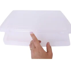 Tout Pour le Jeu Boite A4 plastique vide de 325 x 255 x H 52 mm
