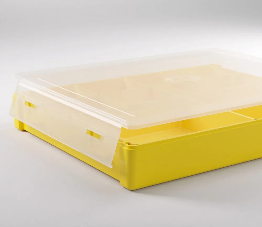 Tout Pour le Jeu Boite avec 9 bacs modulables de 21,2 x 16,6 x H 3,2 cm