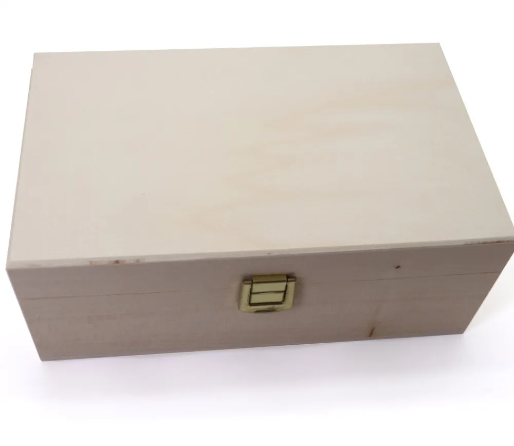 Tout Pour le Jeu Boite bois 6 compartiments 22.5 x 13.5 x 8 cm - fabrication en France