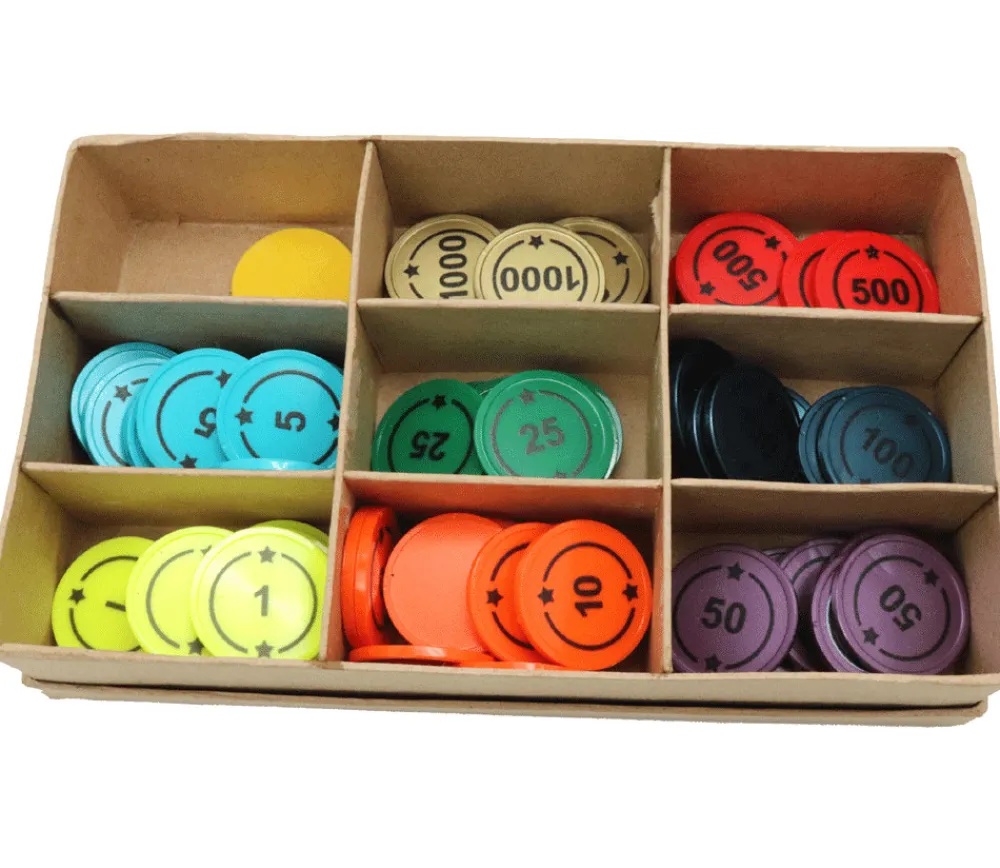 Tout Pour le Jeu Boite carton 9 compartiments 191 x 115 x 38 mm