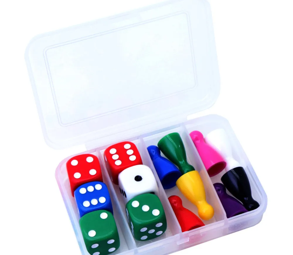 Tout Pour le Jeu Boite clips mini transparente 4 compartiments 91x66x21 mm vide