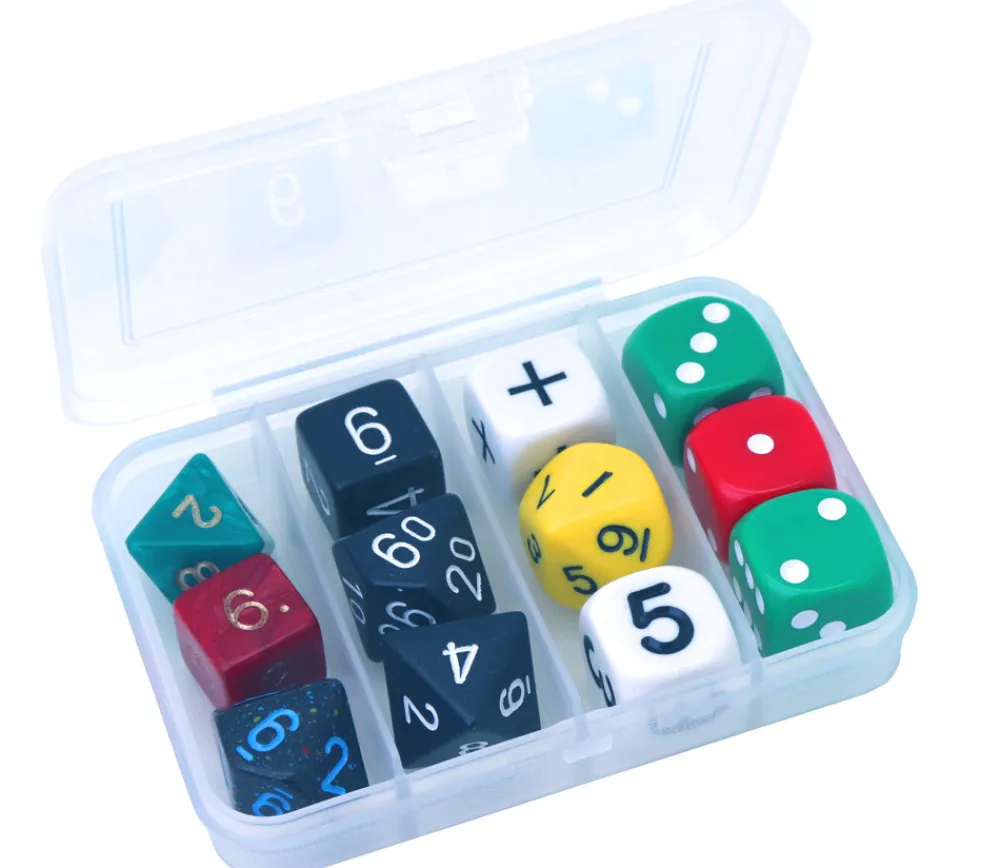 Tout Pour le Jeu Boite clips mini transparente 4 compartiments 91x66x21 mm vide