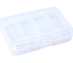 Tout Pour le Jeu Boite clips mini transparente 4 compartiments 91x66x21 mm vide