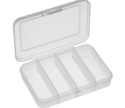 Tout Pour le Jeu Boite clips mini transparente 4 compartiments 91x66x21 mm vide