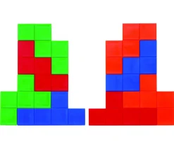 Tout Pour le Jeu Boite de 60 pentaminos en 5 couleurs