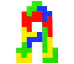 Tout Pour le Jeu Boite de 60 pentaminos en 5 couleurs