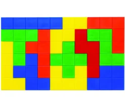 Tout Pour le Jeu Boite de 60 pentaminos en 5 couleurs