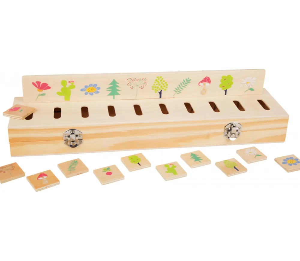 Enfant Tout Pour le Jeu Boite de tri bois nature, animaux, fruits, légumes