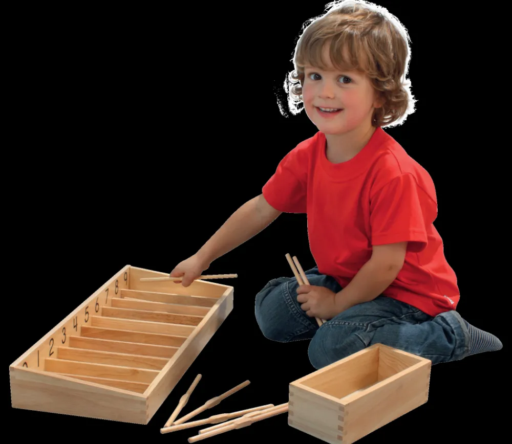 Tout Pour le Jeu Boite des fuseaux Montessori
