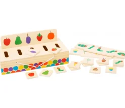 Tout Pour le Jeu Boite jeu tri des images - chenille qui fait des trous
