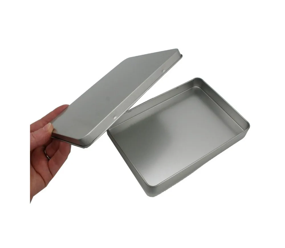 Tout Pour le Jeu Boite métal A6 pour 2 jeux cartes à jouer et accessoires 162 x 112 x 20 mm