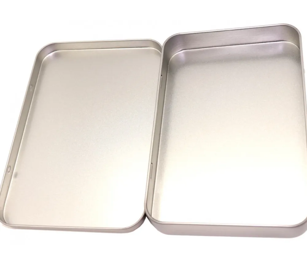 Tout Pour le Jeu Boite métal A6 pour 2 jeux cartes à jouer et accessoires 162 x 112 x 20 mm