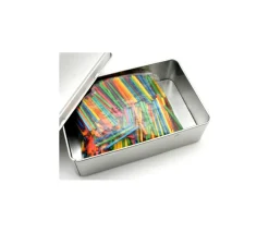 Tout Pour le Jeu Boite métal A6 pour 2 jeux cartes à jouer et accessoires 142 x 103 x 45 mm