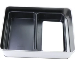 Tout Pour le Jeu Boite métal A6 pour 2 jeux cartes à jouer et accessoires 142 x 103 x 45 mm