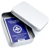 Tout Pour le Jeu Boite métal pour Jeu de cartes Nouveau Modèle 107 x 73 x 28 mm