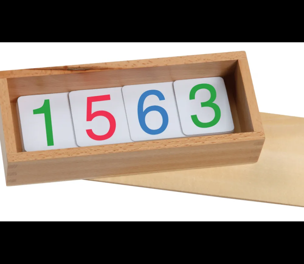 Tout Pour le Jeu Boite nombre Montessori 1 à 9000