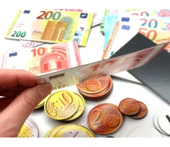 Tout Pour le Jeu boite100 pièces et billets euros magnétiques