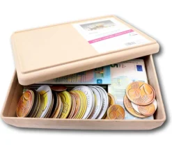 Tout Pour le Jeu boite100 pièces et billets euros magnétiques