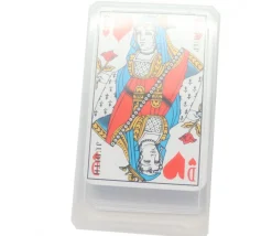 Tout Pour le Jeu Boite plastique 10.3 x 5.8 x 1.8 cm transparente vide pour cartes à jouer