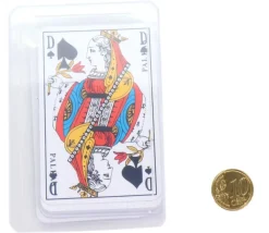 Tout Pour le Jeu Boite plastique 105 x 70 x 15 mm transparente vide pour cartes à jouer
