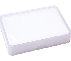 Tout Pour le Jeu Boite plastique BRIDGE pour 54 cartes à jouer transparentes vide