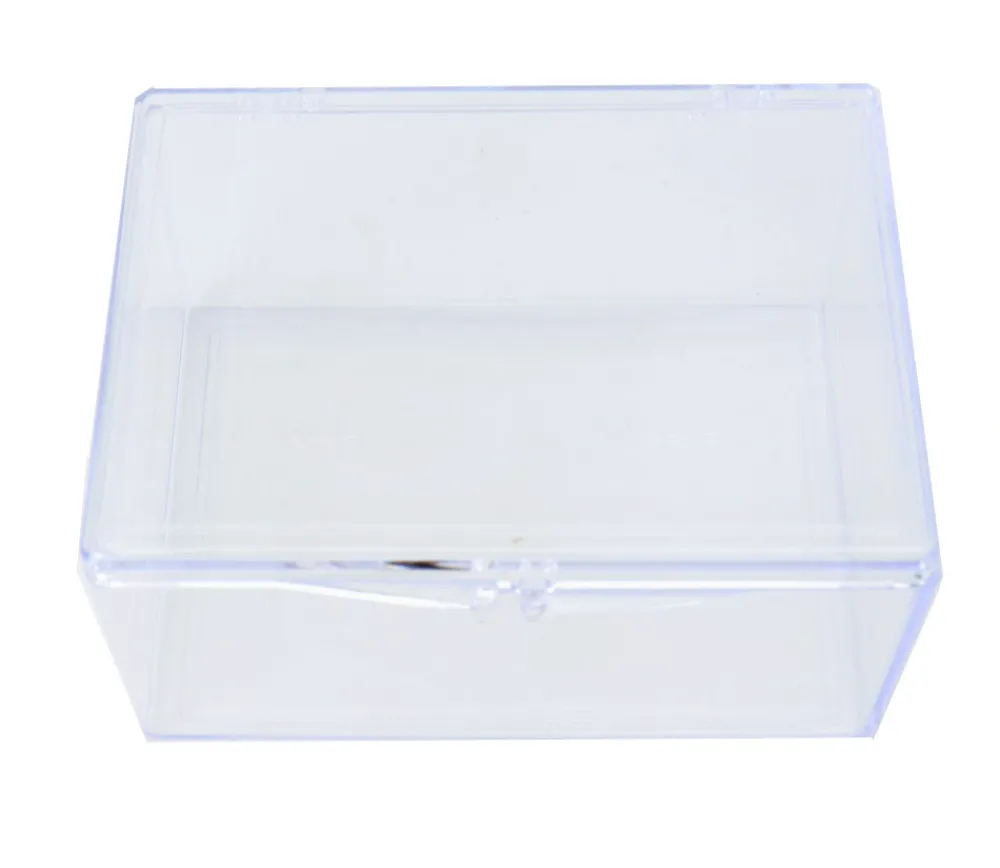 Tout Pour le Jeu Boite plastique cristal 100 cartes à jouer transparentes vide