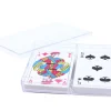 Tout Pour le Jeu Boite plastique double cristal pour 2 jeux 54 cartes à jouer vide